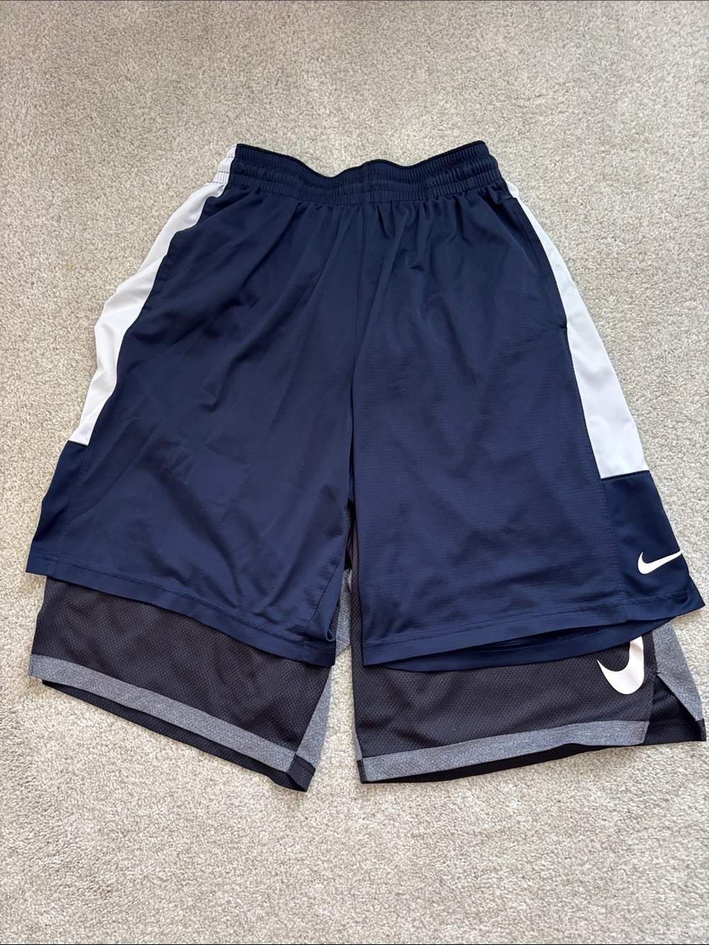 LOT- 2 pair Nike Basketball Shorts